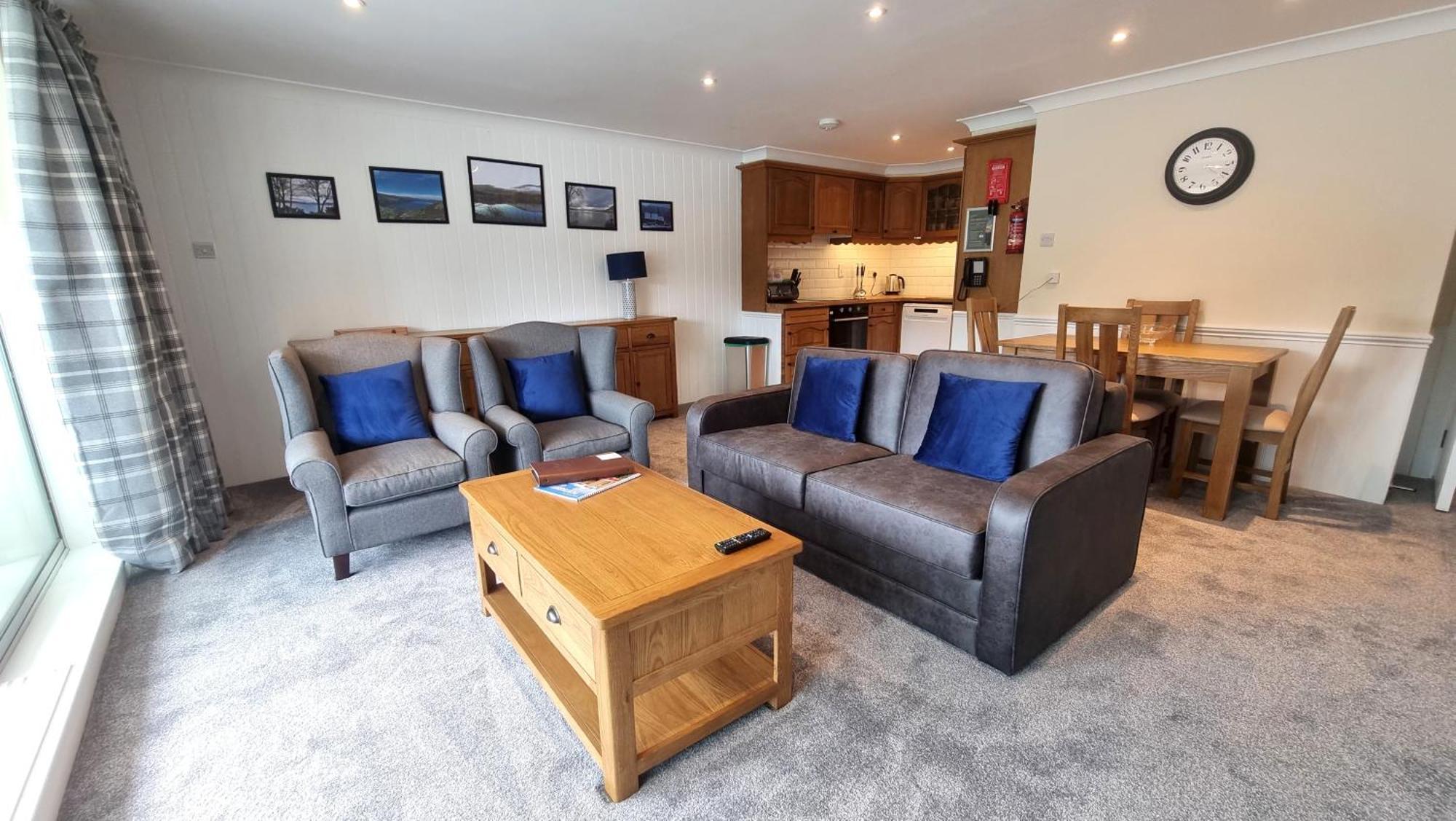 فيلا Loch Rannoch Highland Club كينلوك رانوتش الغرفة الصورة