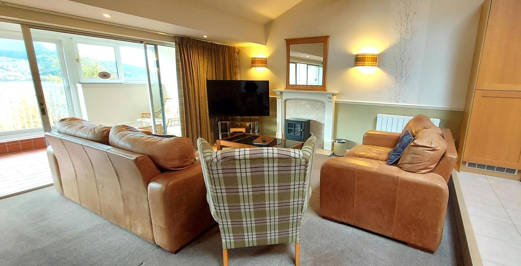 فيلا Loch Rannoch Highland Club كينلوك رانوتش الغرفة الصورة